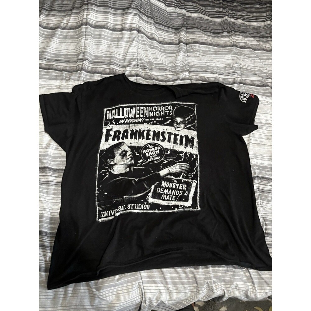 Universal Studios Halloween Horror Nights Frankenstein Monster T Shirt XL 2021